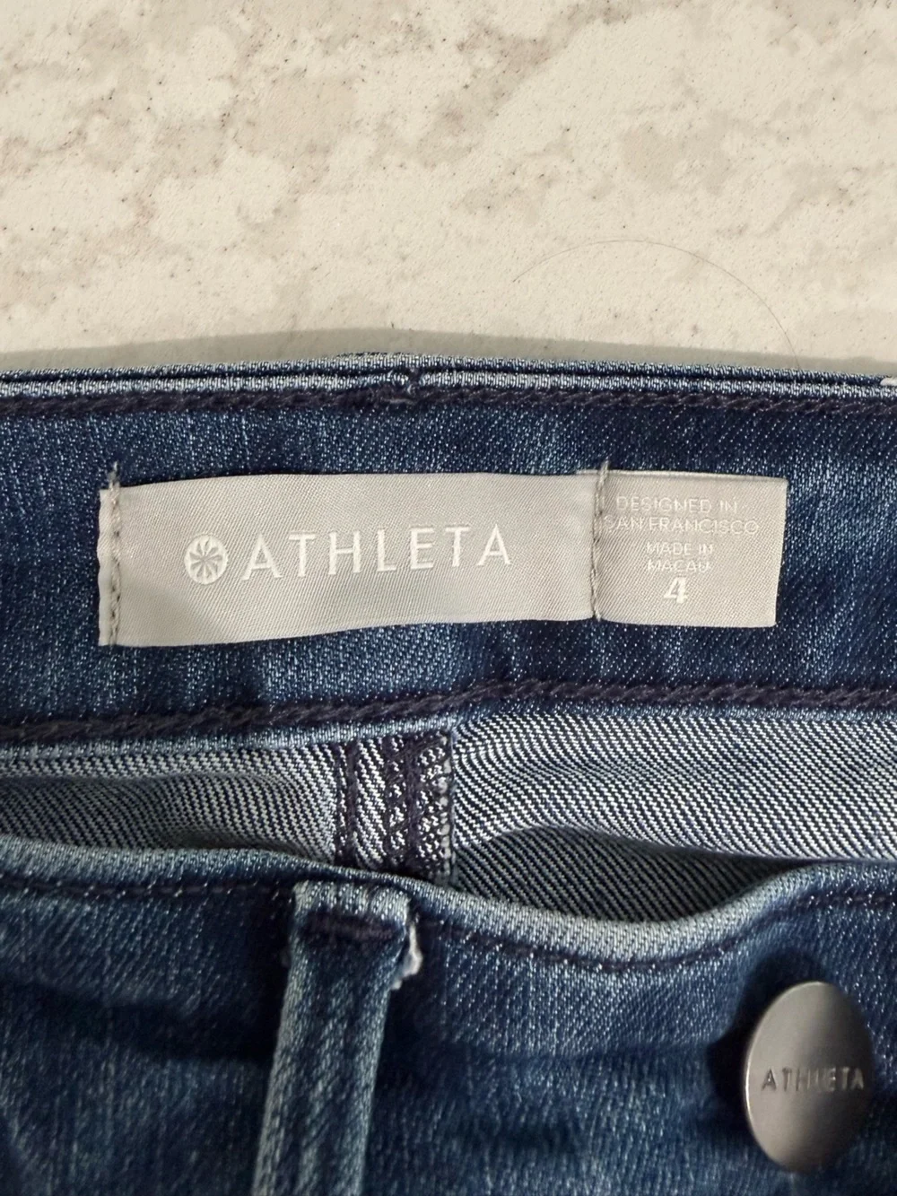 Athleta Sculptek Skinny Jeans. Size 4